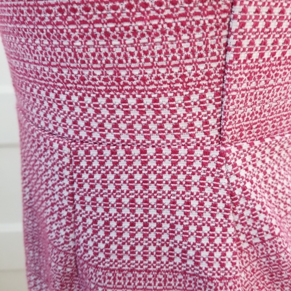 Banana Republic Jacquard Cross Back Dress, Size 0 - Picture 9 of 12